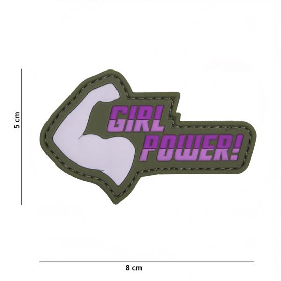 Patch 3D PVC Girl Power
