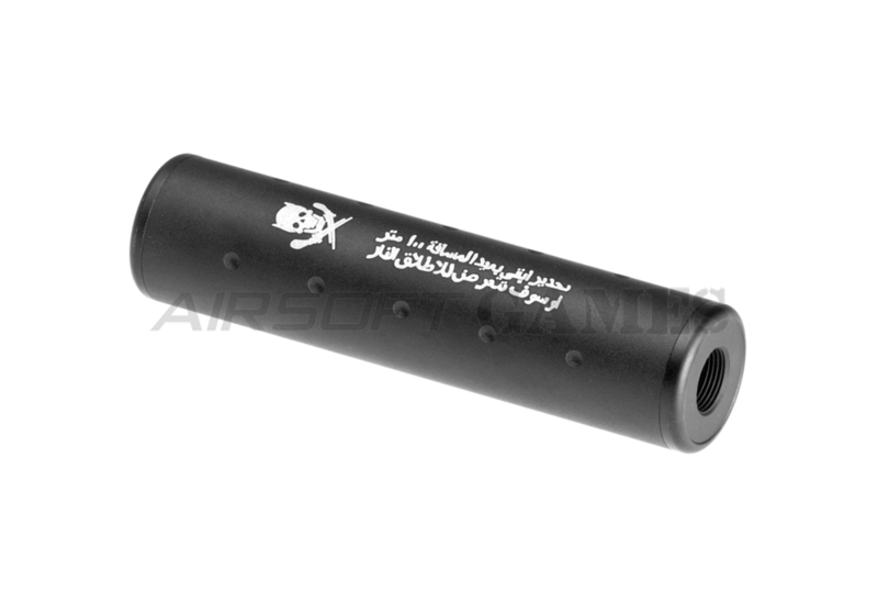 Silencieux Airsoft Stubby 130x35 mm