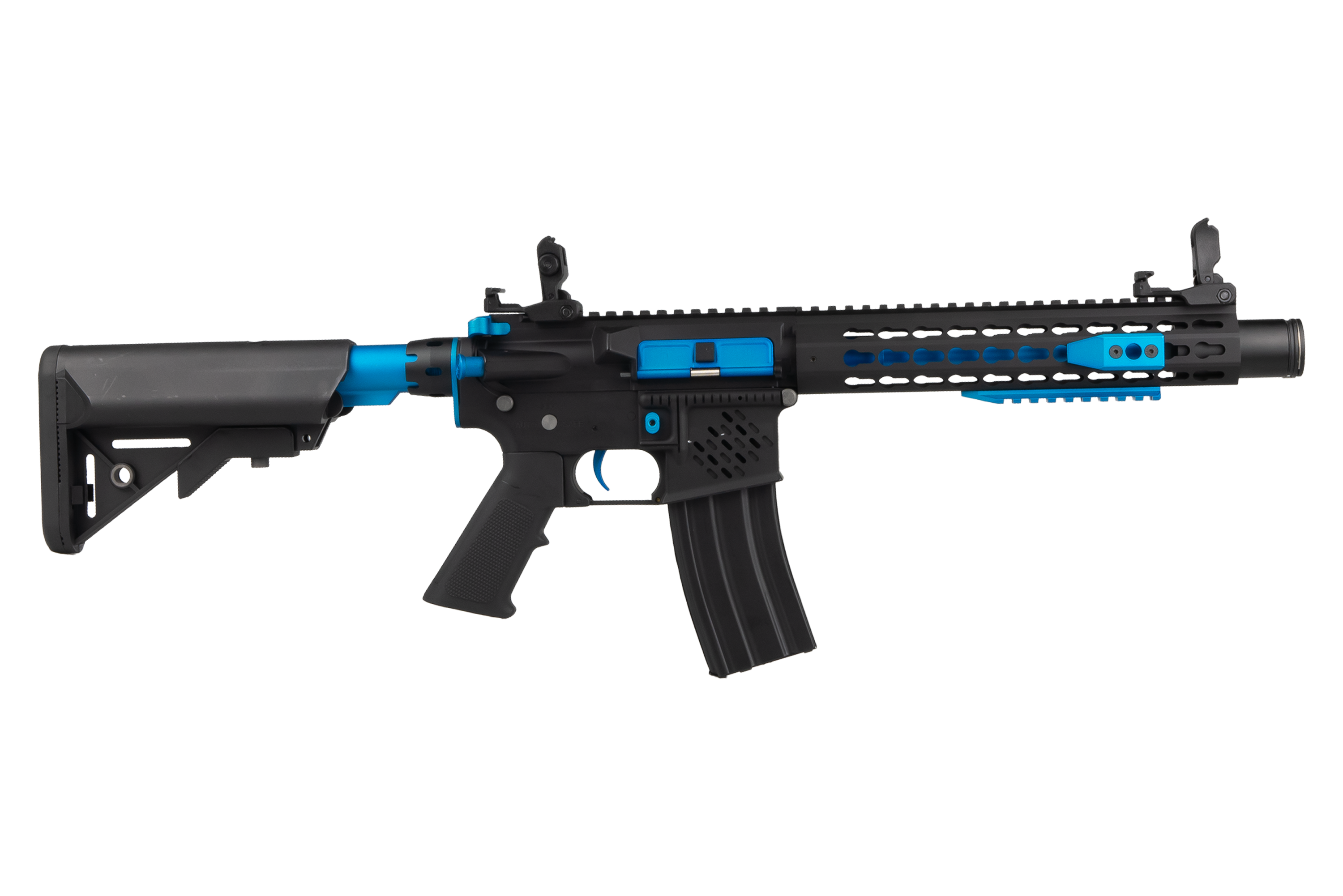 Réplique Colt M4 Blast Blue Fox AEG