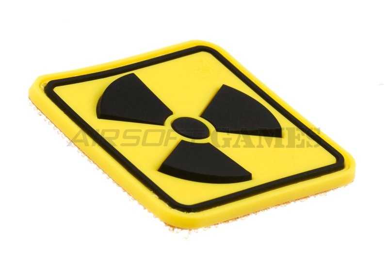 Patch PVC Radioactive - Dimensions 52 x 52 mm