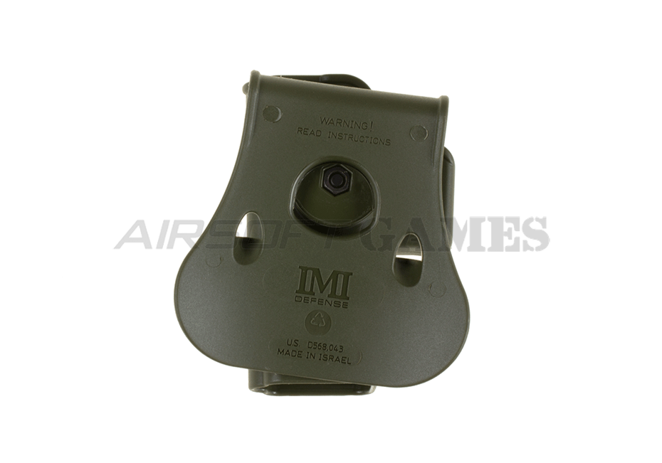 Holster de Ceinture Rigide Rotatif OD pour Glock 19 - IMI