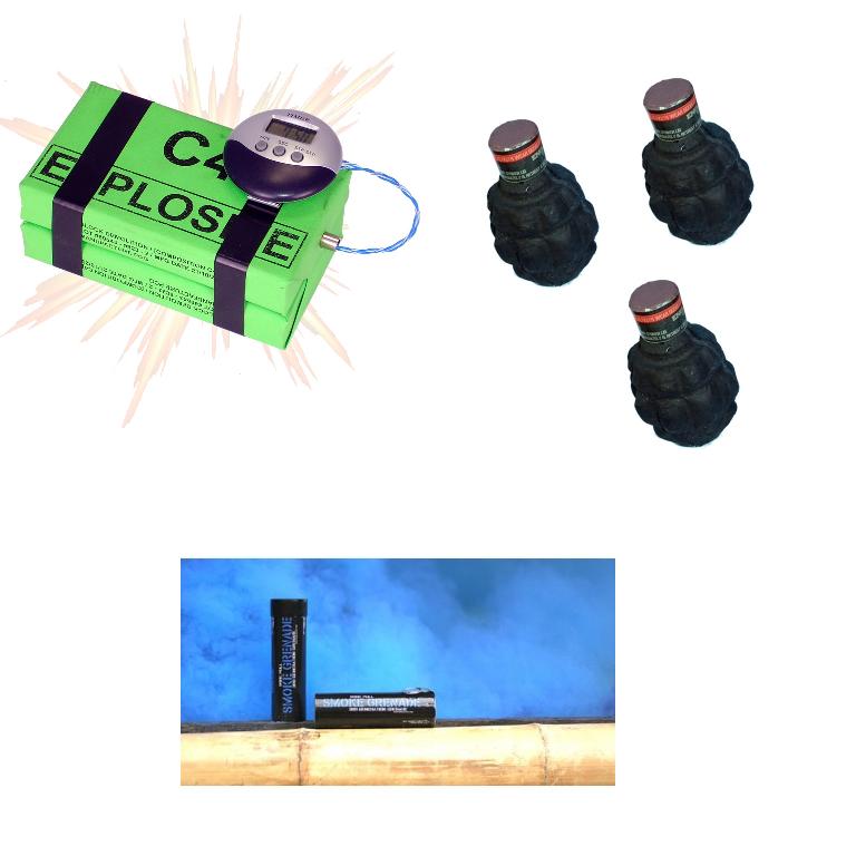 Explosifs et Fumigènes