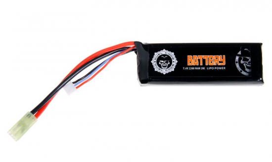Batterie lipo 7.4v 2200 mah 20c Duel Code