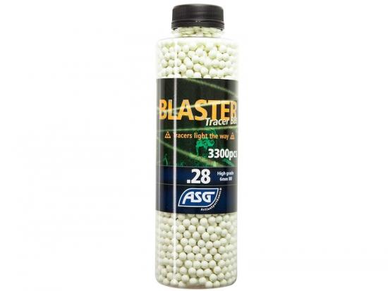 Billes 0.28g Blaster Tracantes Vertes X3300