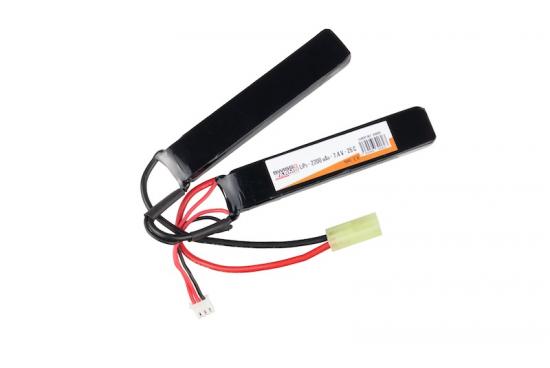 Batterie double stick Swiss arms LIPo 7.4V 2200mAh