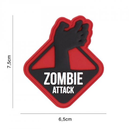 Patch PVC Zombie Attack Rouge