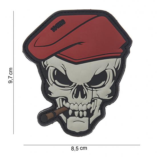 Patch PVC Skull Cigare