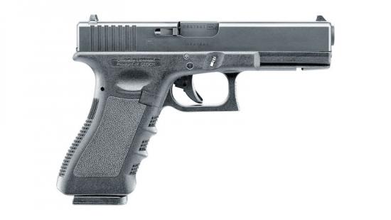Pistolet Glock 17 aluminium fraisé CNC GBB