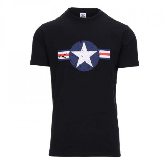 Tee shirt WWII Noir Fostex