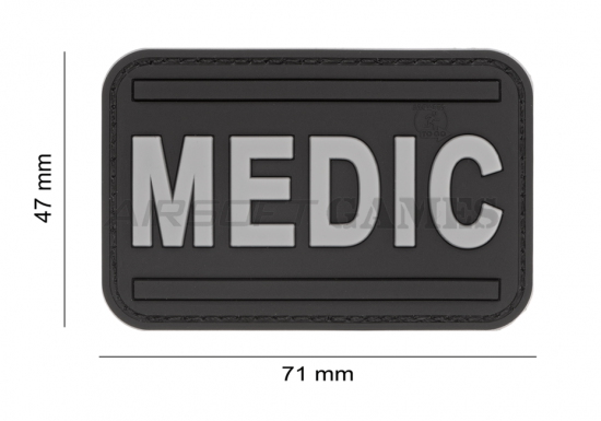 Patch PVC Medic Noir