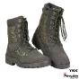 Chaussures de Sniper olive avec zipp YKK